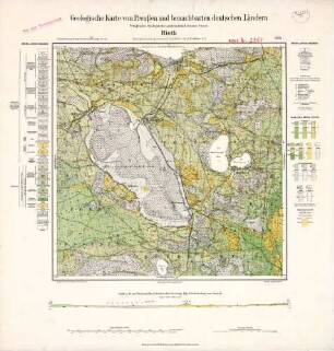 [2351] Rieth, Geologische Karte von Preußen und benachbarten deutschen Ländern