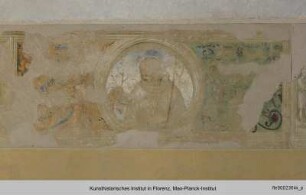 Die Ausstattung des Refektoriums : Die Geschichte von Joachim und Anna, Benediktinerheilige : Der Heilige Ägidius (?)