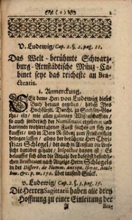 Anmerkungen über Herrn Johann Peters von Ludewig Einleitung zu dem Teutschen Müntz-Wesen mittlerer Zeiten