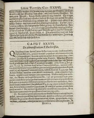 Caput XXXVI. - Caput XXXVII.