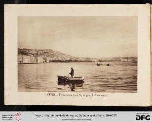 Napoli - Panorama dalla Spiaggia di Caracciolo