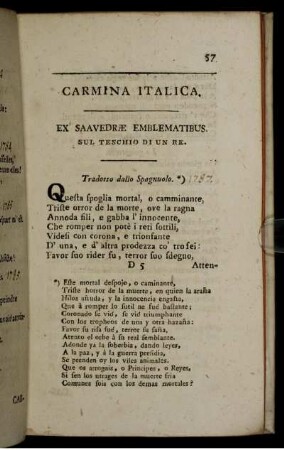 Carmina Italica.