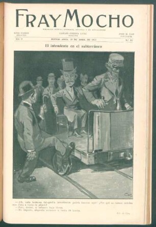 El intendente en el subterráneo