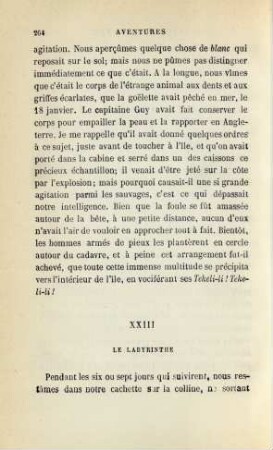 XXIII. Le labyrinthe