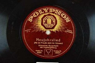 Neujahrslied (Mit der Freude zieht der Schmerz)
