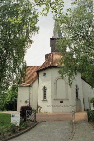 Kirche: Ostseite