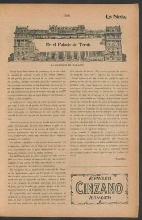 En el palacio de Temis : La caridad en palacio
