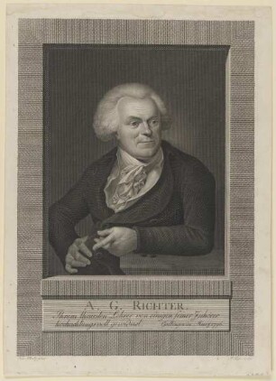 Bildnis des A. G. Richter