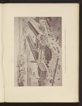 Landungsplatz und Quaianlage der gesellschaft in New York (Hoboken)