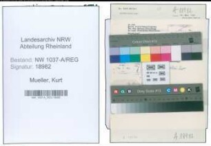 Entnazifizierung Kurt Mueller , geb. 00.00.0000 ()