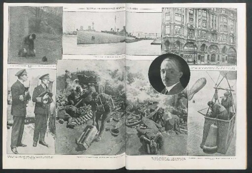 Últimas informaciones gráficas de la guerra [Fotografías y dibujo]