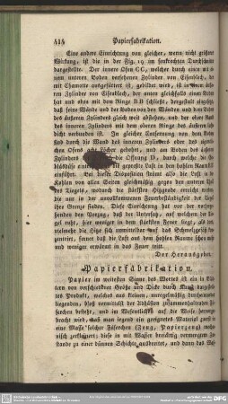 Papierfabrikation