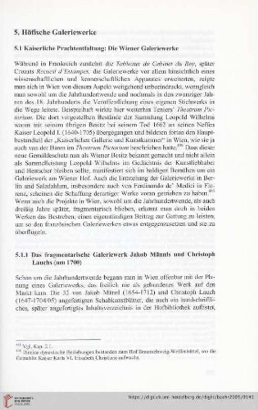 5. Höfische Galeriewerke