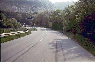 Teilknoten Ost: Zufahrt von Westen