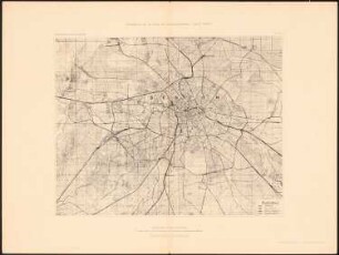 Wettbewerb Groß-Berlin 1910 Verkehrslinienplan: Verkehrslinienplan (aus: Wettbewerb Groß-Berlin 1910. Die preisgekrönten Entwürfe mit Erläuterungsberichten, 1911)