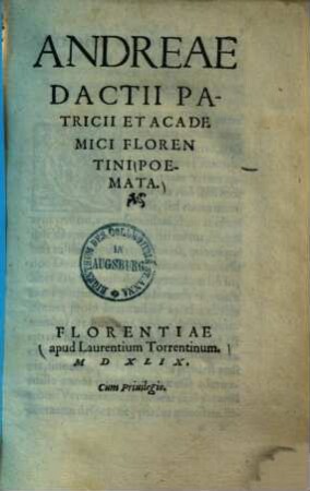 Poëmata