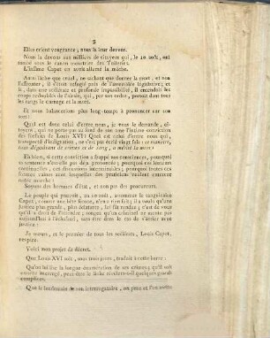 Opinion de Louis Turreau, ... sur Capet