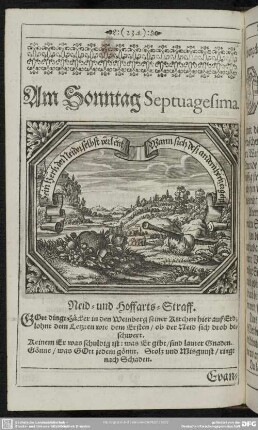 Am Sonntag Septuagesima