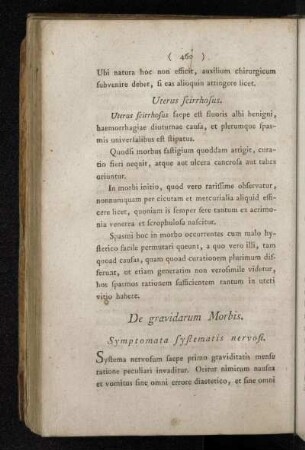 De gravidarum Morbis.
