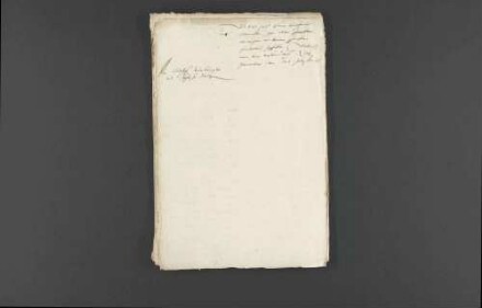 Anweisungen Herzog Christophs von Württemberg an den Obervogt zu Göppingen und den Kastner zu Heidenheim bezüglich eines Aufenthalts des Pfalzgrafen Wolfgang im Göppinger Schloss sowie in Heidenheim.