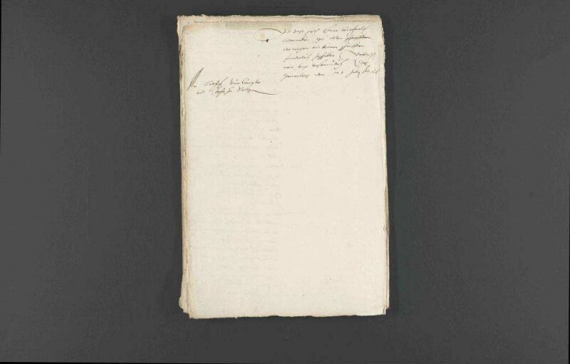 Anweisungen Herzog Christophs von Württemberg an den Obervogt zu Göppingen und den Kastner zu Heidenheim bezüglich eines Aufenthalts des Pfalzgrafen Wolfgang im Göppinger Schloss sowie in Heidenheim.