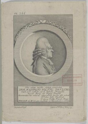 Bildnis des Georgio Wolffg. Panzero