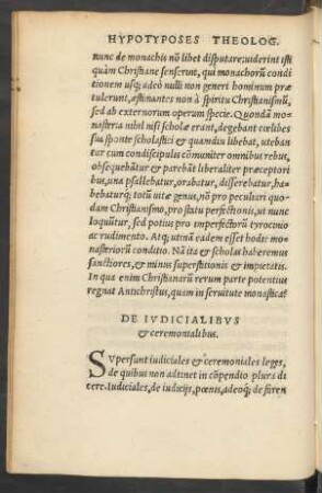 De Iudicialibus & ceremonialibus.