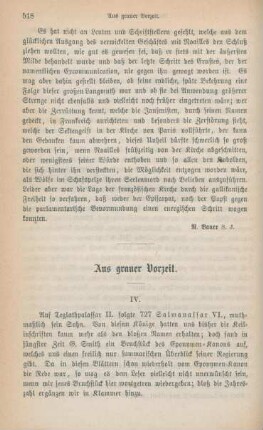 518-533 Aus grauer Vorzeit : Fortsetzung