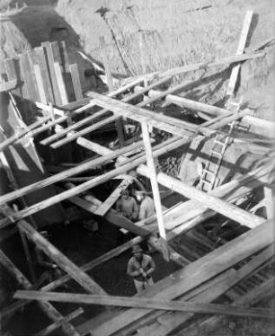 Brücke über MLK im Bau
