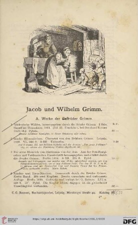 Jacob und Wilhelm Grimm (Nr.1-42)