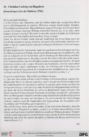29. Christian Ludwig von Hagedorn