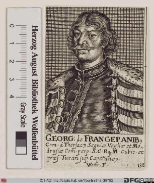 Bildnis György (Georg) Frangepan, Graf von Tersat