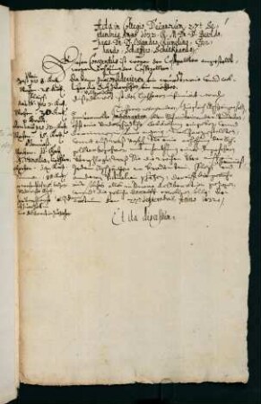 Sommersemester 1632. Rektorat Christoph Besold.