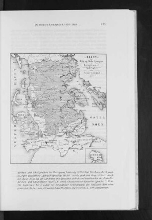 Kirchen- und Schulsprachen im Herzogtum Schleswig 1851-1864.