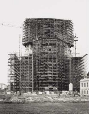 Frauenkirche : Frauenkirche. Wiederaufbau (beg. 1992)