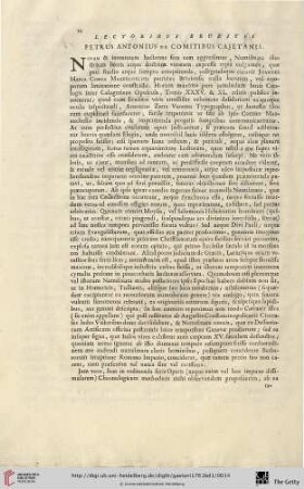 Lectoribus eruditis / Agli eruditi lettori