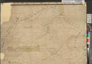 Dép. [de la Roer]. Arr. [comm. d' Aix-la- Chapelle]. Canton d[e Geilenkirchen]. Plan [géométrique de la] mairie [de Baesweiler]. Levé en [exécution de l'arrêté du] gouvern[ement du 12 brumaire an XI]. Terminé le 19 février