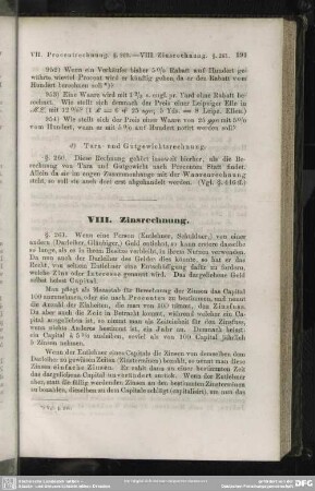 VIII. Zinsrechnung