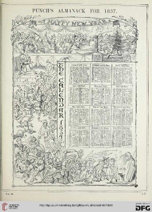 Punch's Almanack for 1857