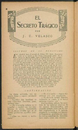 El secreto trágico