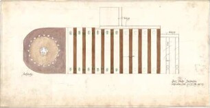 Dolmetsch, Theodor; Brackenheim; Haus Fender - Diele (Teilgrundrisse, Wandabwicklungen)