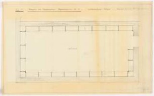 Reichsluftfahrtministerium, Berlin: Tresorraum L2: Grundriss [1:20]
