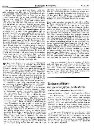 Kirchenmusikschule der Hamburgischen Landeskirche