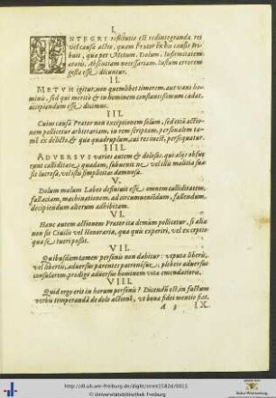 Disputatio De Restitutionibus