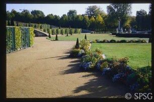 Potsdam, Park Sanssouci, Parterre Große Fontäne.
