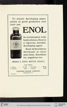 Eastman Kodak Company [Enol Developer]