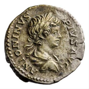 Münze, 213 - 217 n. Chr.