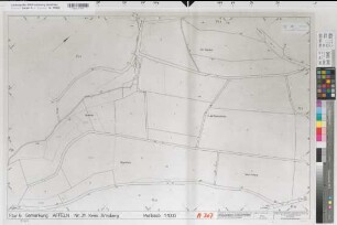 Affeln (Neuenrade), Altenaffeln (Neuenrade), Umlegung Affeln  Altenaffeln, Rahmenkarte Affeln Flur 06