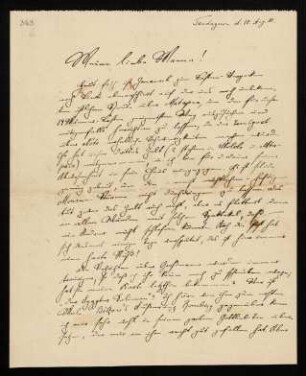 Brief an Mama, 10.08.1910, Tendaguru