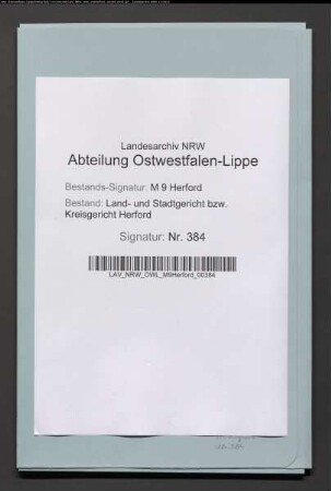 Erblasser: Tebbe, Heinrich Christian:
